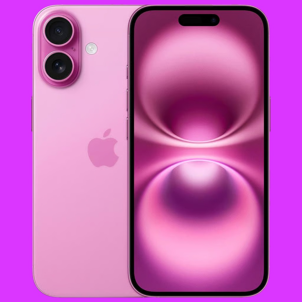 iPhone 16 128GB Pinkki (Uudenveroinen) Alkuperäinen AKKU 87%